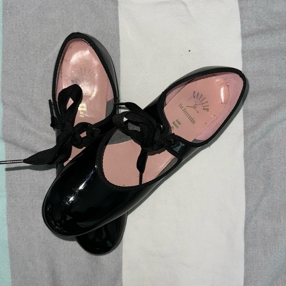 Capezio tap dance shoes for girls